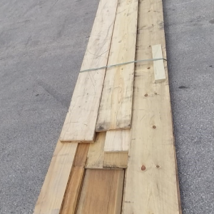 Knotty White Pine 1″ x 12″ S4S (182 LF) – Clearance Sale